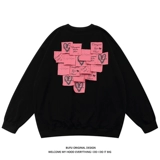 Небольшой дизайнерский осенний свитшот подходит для мужчин и женщин для влюбленных, куртка, тренд сезона