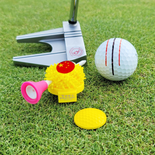 Birdie79高尔夫球钉收纳器球tee插夹帽子方便携带Mark 韩国正品