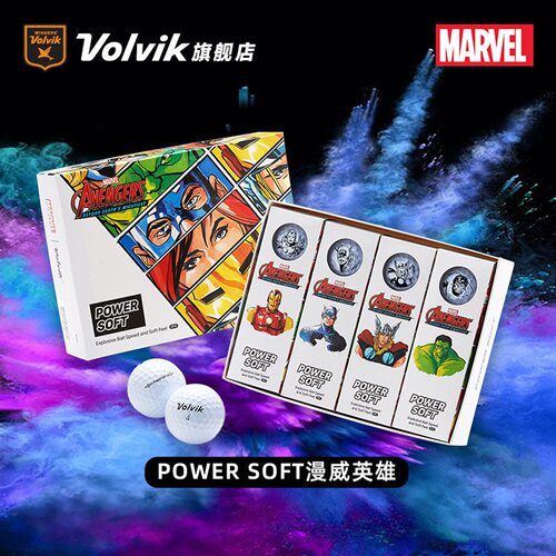 Volvik沃维克高尔夫球二层光面