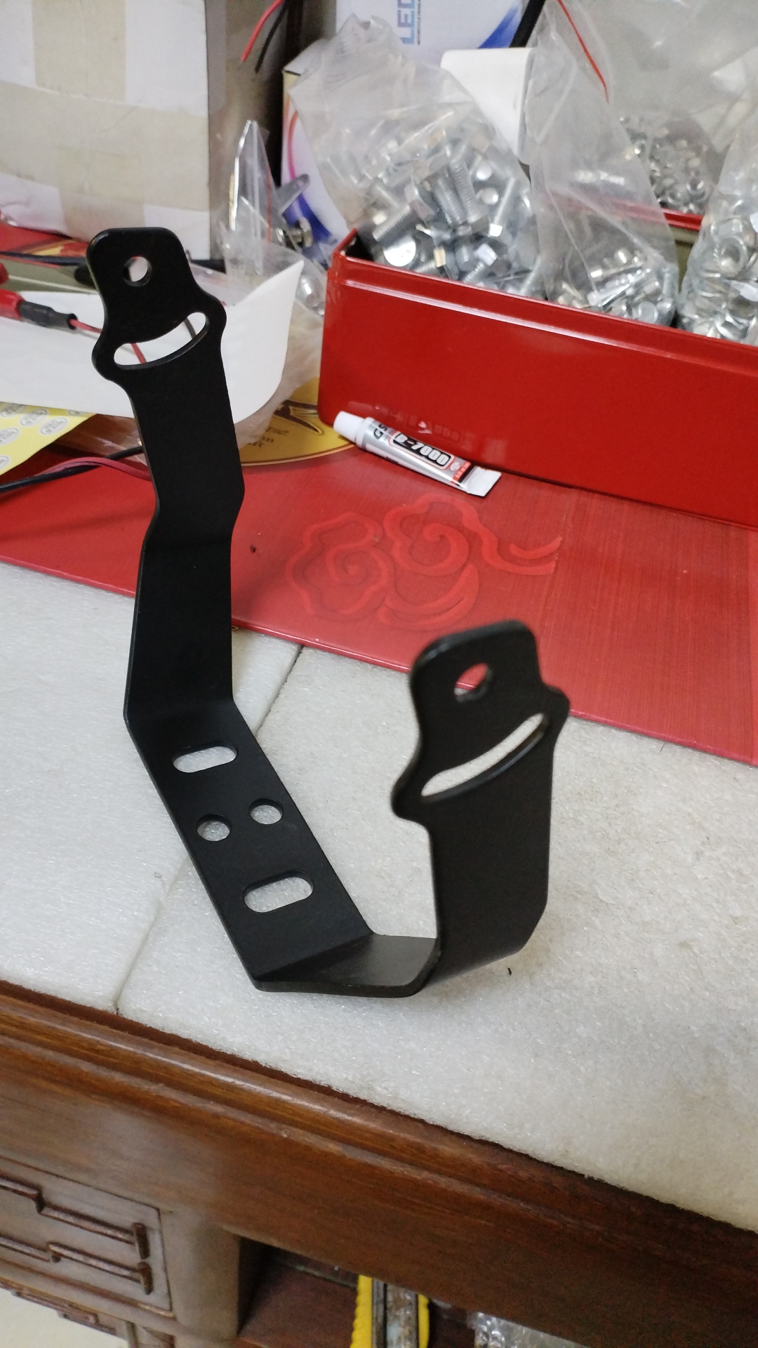 7寸汽车射灯支架大灯支架固定架越野车灯改装支架灯座射灯配件