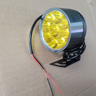 【9769人关注】电动车射灯黄光外置电动车灯摩托车射灯27W聚光