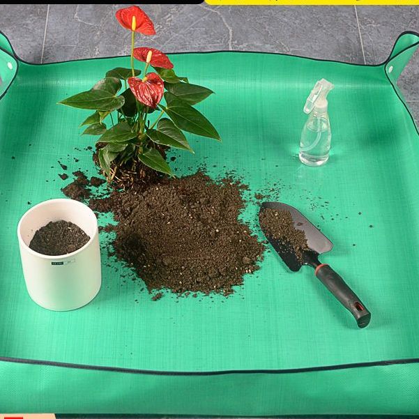 园艺地垫家庭园艺防水换土垫多肉植物拌土换盆翻盆种植操作花垫
