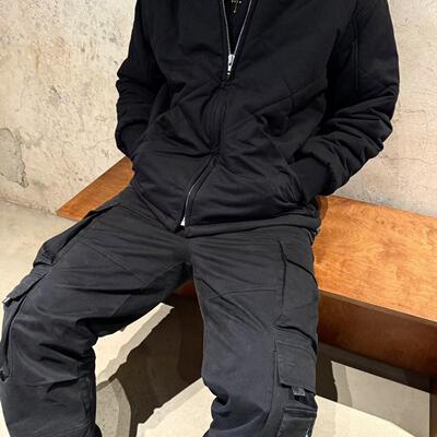 PUREYWR日常休闲直筒工装长裤