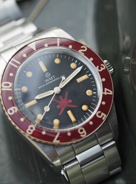 WMT Watch Panton - Oman 精密机械中东盘做旧复古腕表手表