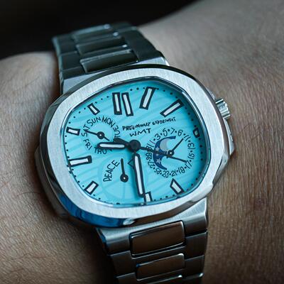 WMT手绘涂鸦自动机械男女通用