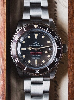 WMT Watch Royal Marine – Tropical Brown做旧氧化自动机芯手表
