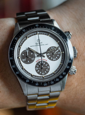 WMT Watch Montana – Racer 日本精工自动复古熊猫盘腕表手表