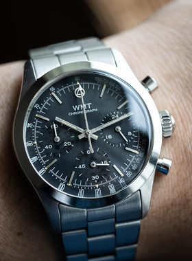 WMT Watch GP1 – Classic Black 精工石英多功能手表腕表