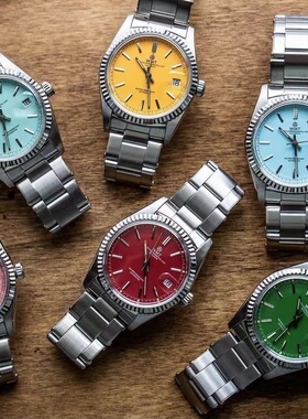 正规代理 WMT Watch 复古做旧古董多功能防水自动机械手表腕表