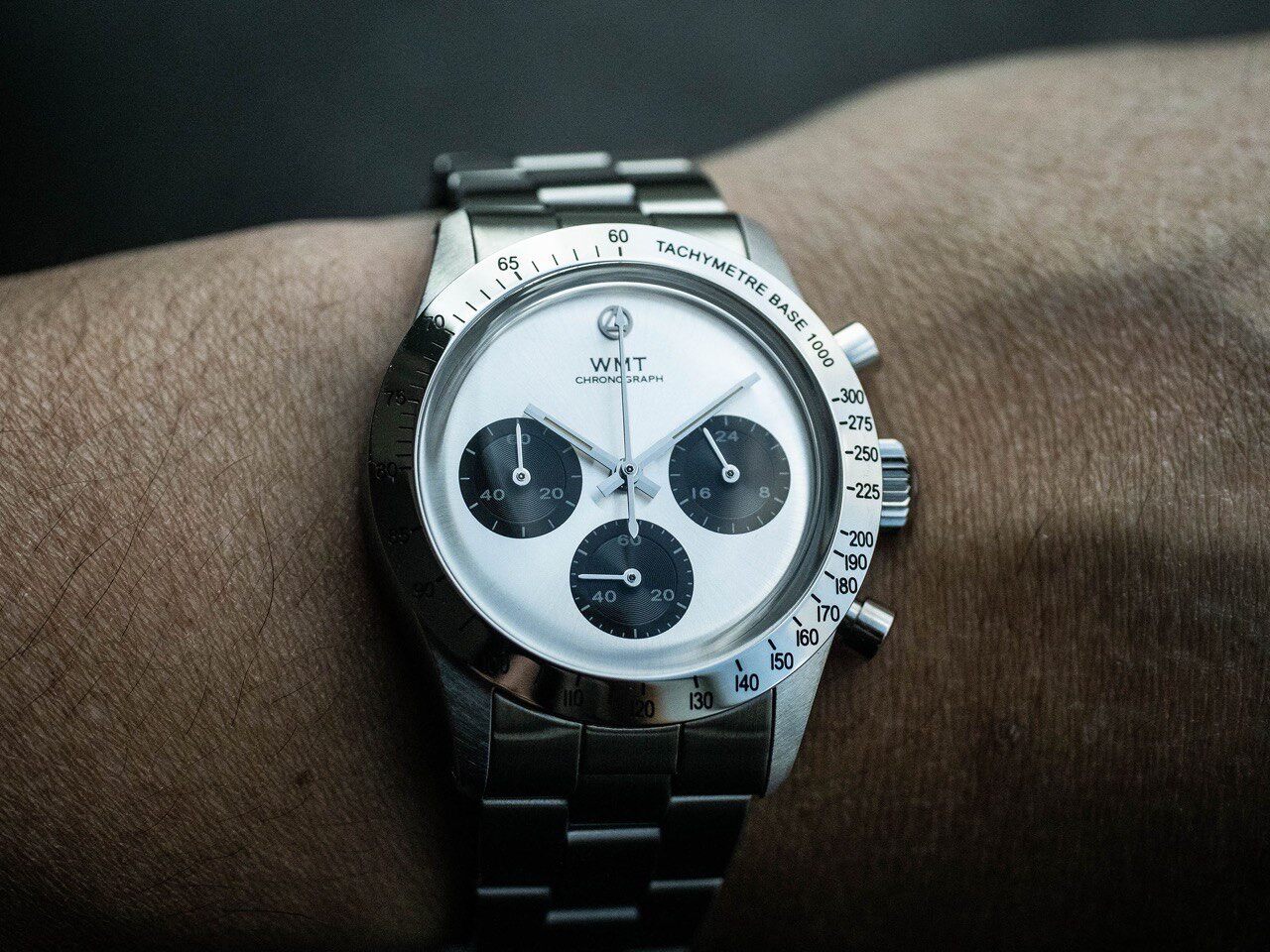 WMT Watch GP1 – Silver Dial Version 无刻度潮流石英手表腕表