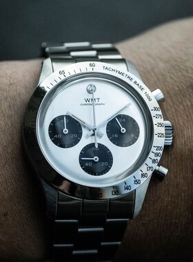 WMT Watch GP1 – Silver Dial Version 无刻度潮流石英手表腕表