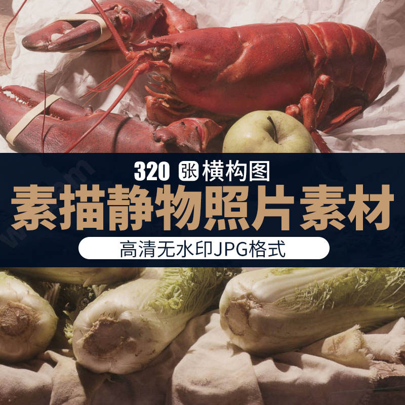 素描静物高清照片素材横构图静物图片美术生临摹写生艺考高清素材