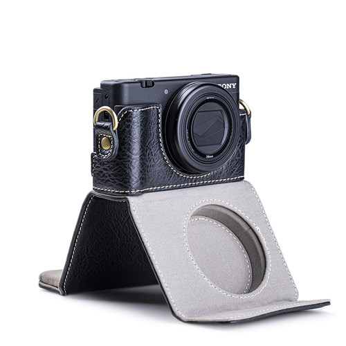 适用索尼ZV-1 ZV-1F ZV-1M2相机包Vlog数码相机保护套 皮套斜挎包