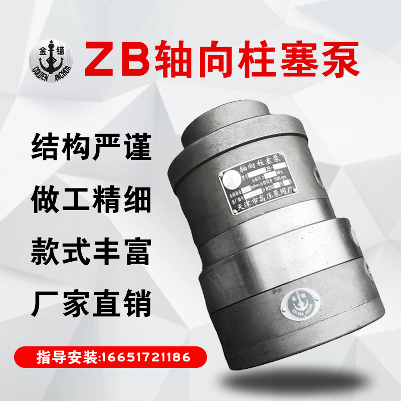 轴向柱塞泵ZB型金锚中天