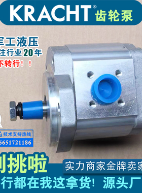 KRACHT克拉克 KP1/6.3 G10A KOA 4NL1齿轮泵