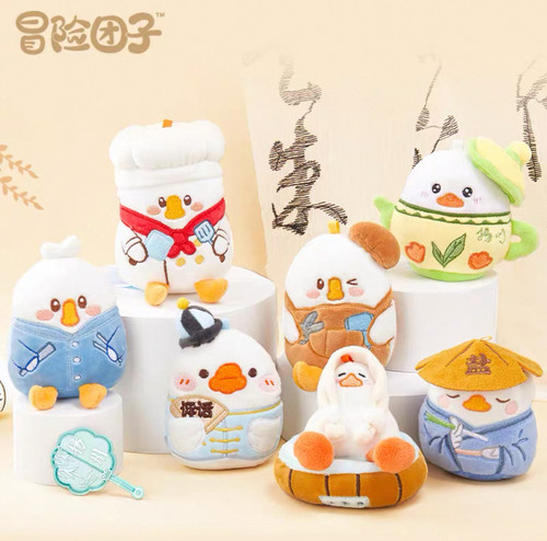 CozyWorld扬州非遗系列挂件盲袋冒险团子盲盒时尚潮流美食礼物