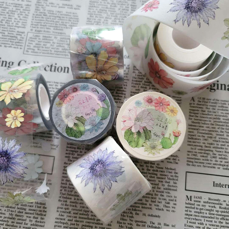 超美和纸pet手帐胶带台湾仙女丸