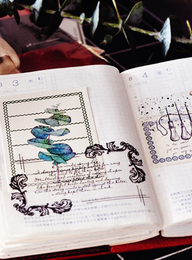 ChickTracks&日本仓敷意匠 文艺复古凸版印刷和纸便签 手帐便签