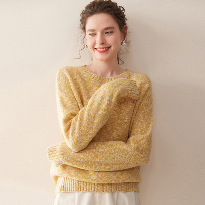 美极了！邓肯大肚纱山羊绒衫女