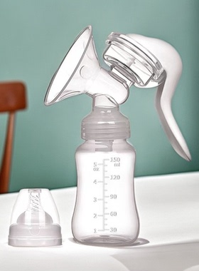 紫莓兔手动吸奶器吸力大孕产妇用品挤奶器拔奶催乳器哺乳按摩器
