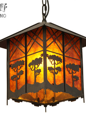 【森野照明原创经典 】美式乡村入户阳台过道吧台别墅艺术吊灯