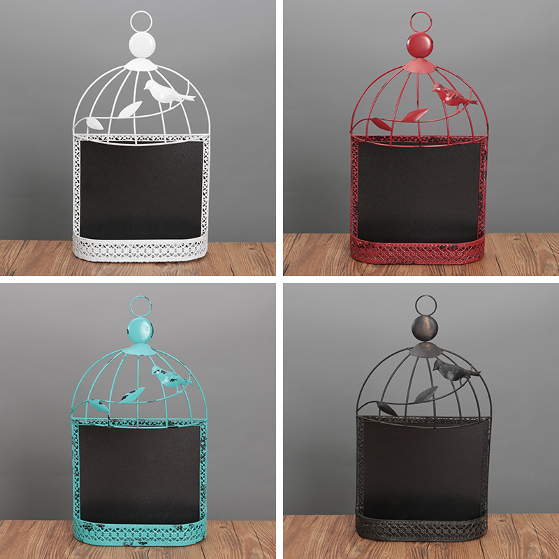 欧式风橱窗道具留言板墙面装饰