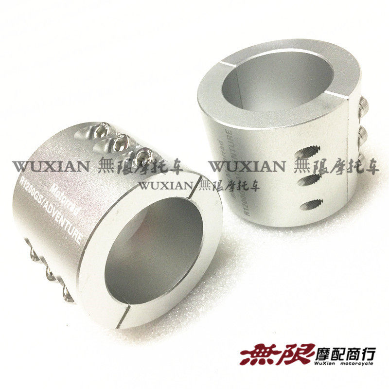 适用于宝马R1200GS ADV水鸟改装摩托车前减震保护加固件避震套