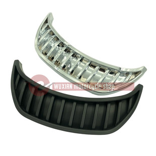 适用新大洲本田NS125 LA改装摩托车外壳复古栅栏前面板前围装饰罩