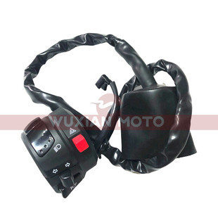 适用本田CB400X/F改喇叭转向灯大灯双闪超车灯左车把握手开关总成