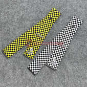 挂件复古格子骑行挂带装 适用本田小猴子Monkey Dax125改装 饰飘带