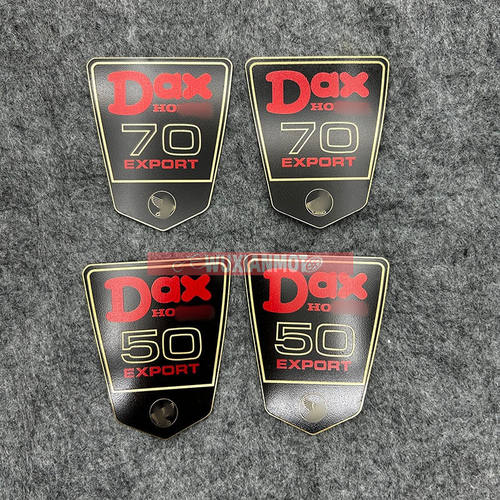 适用于本田长颈鹿DAX ST50/ST70改装复古车架徽标贴花车身贴标