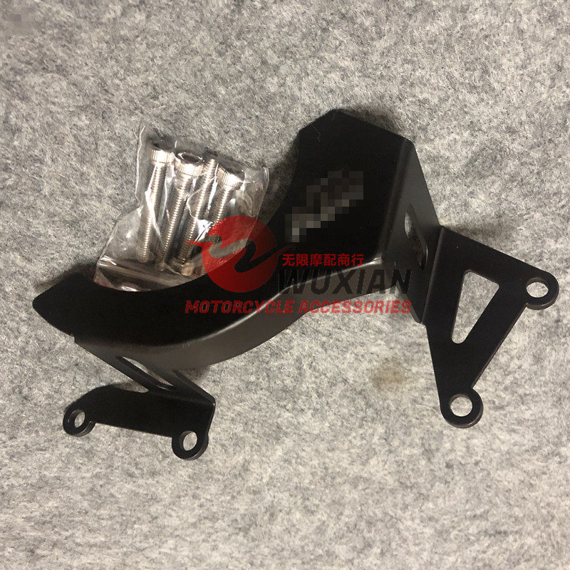 适用摩托车KTM390 RC390 DUKE390改装发动机左侧磁电机盖防护罩保