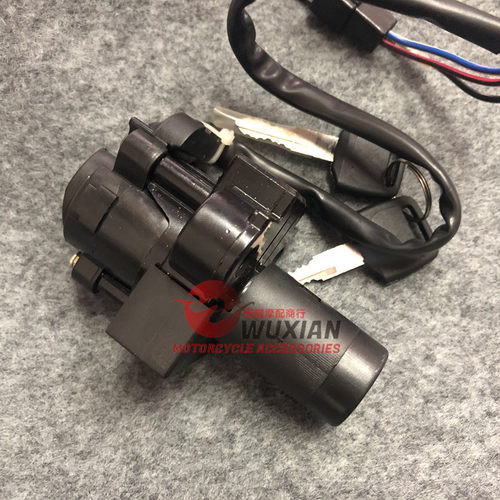 适用摩托车配件CBR250/19/22期/CBR400/23/29期/NSR250车锁电门锁