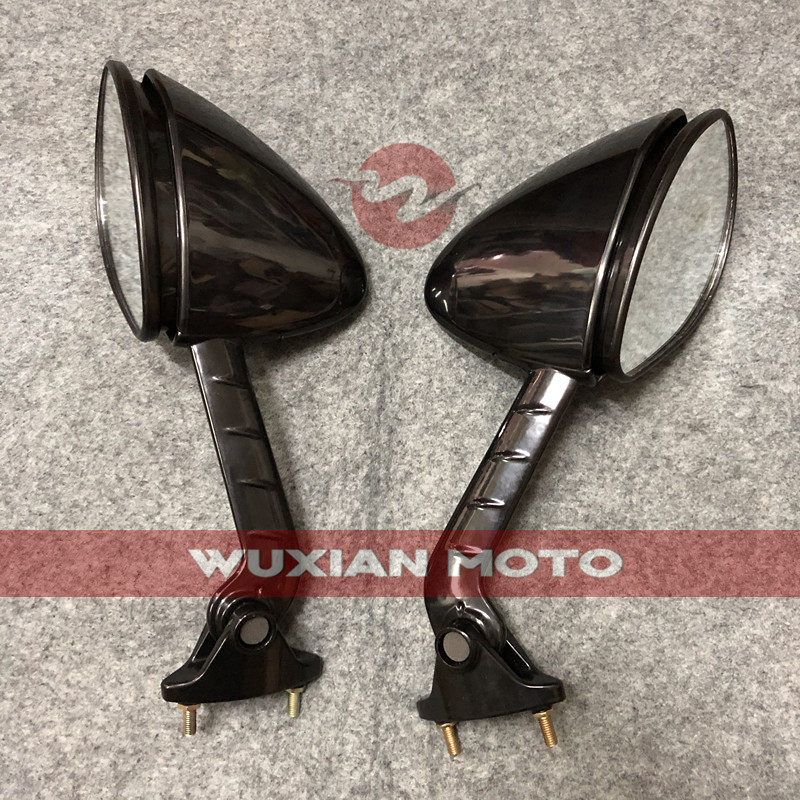 适用于川崎六眼魔神/ZX-14R/ZZR-1400摩托车配件反光倒车镜后视镜