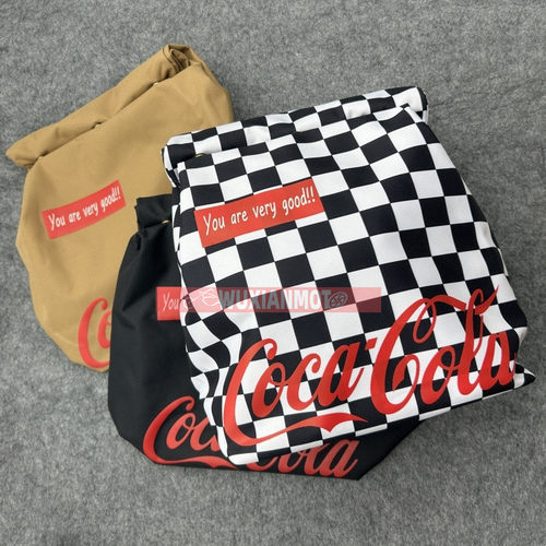 复古摩托车机车改装扶手侧边包帆布款挂包装饰收纳挂袋后备储物袋