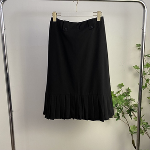 高腰顯瘦時尚 R1025任3件 包郵 外貿(mào)歐美單女士半身裙新款 A字裙