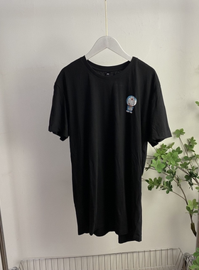 A741任3件包邮外贸欧美单学院风男生T恤圆领卡通百搭短袖上衣