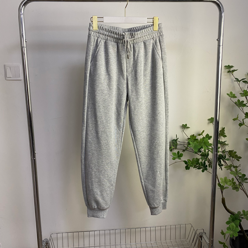 BB5407任3件包邮外贸学院风女装运动裤新款松紧腰宽松束脚休闲裤