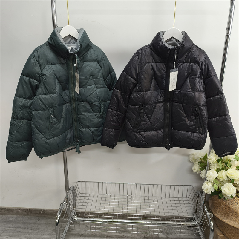 R957任3件包邮外贸欧美女士棉服冬季新款立领宽松宽松时尚棉衣