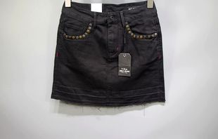 ABLE 半身裙 短裙A字裙短裙浅色修身 JEANS女士牛仔裙潮流春秋新品