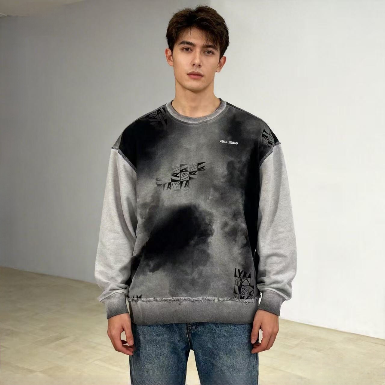 男女卫衣ABLEJEANS套头针织外套