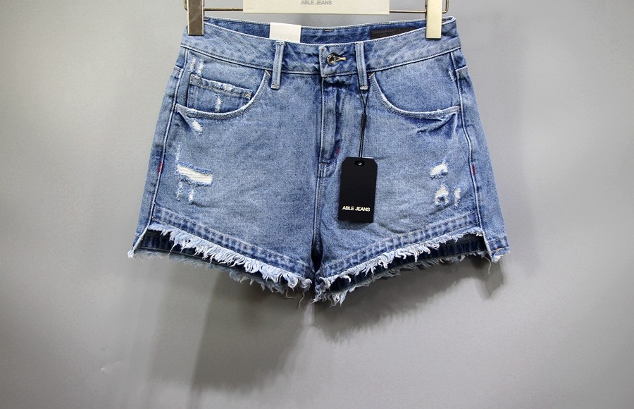 ABLEJEANS女士牛仔裤短裤热裤