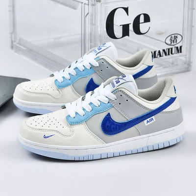 莆田aj男鞋海盐蓝dunk黑白熊猫鞋aj1田莆运动鞋休闲百搭学生板鞋