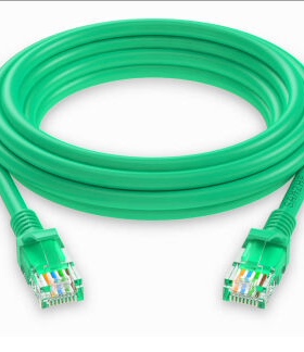 山泽 GR-505 5米 超五类网线 纯铜网线 CAT.5E 高速机制网线 绿色