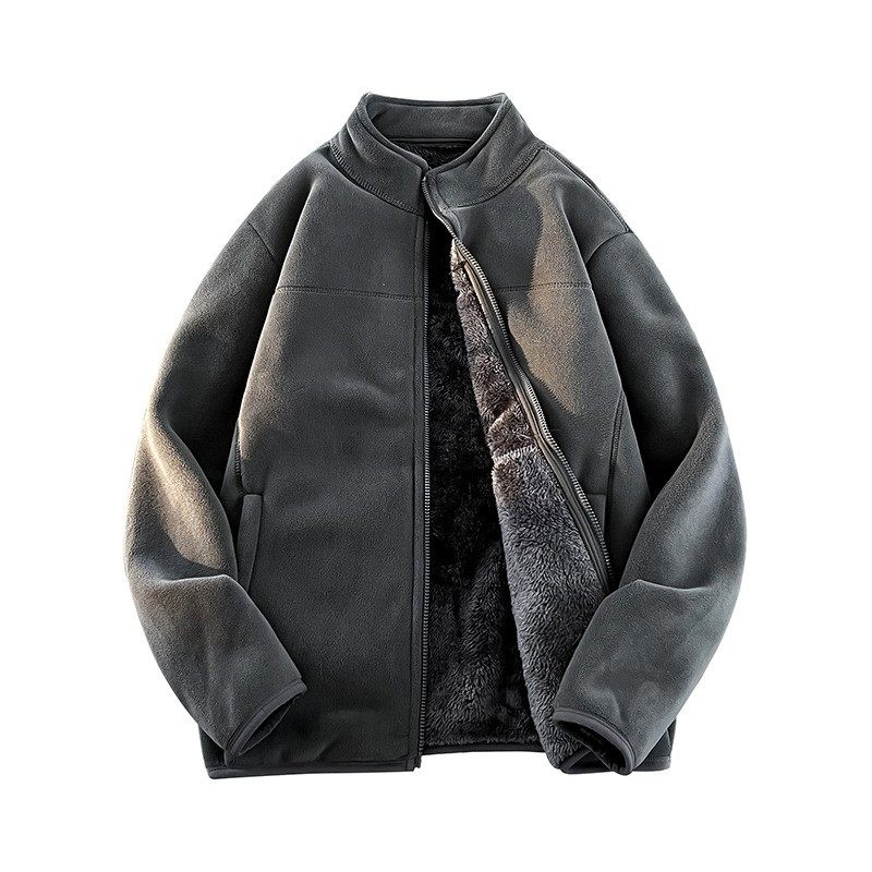 男装-男士加绒加厚立领外套男款秋冬季新款摇粒绒夹克休闲保暖,童装/婴儿装/亲子装,套装,淘宝优惠券,粉丝福利购,淘宝优惠卷