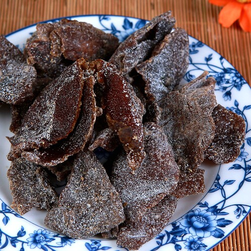 戏梅录杭州古法蜜饯老陈皮180克