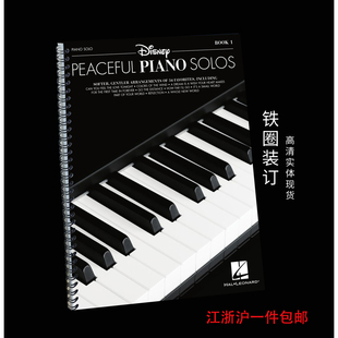 Disney Peaceful Piano Solos 迪士尼 34首钢琴独奏谱 高清实体
