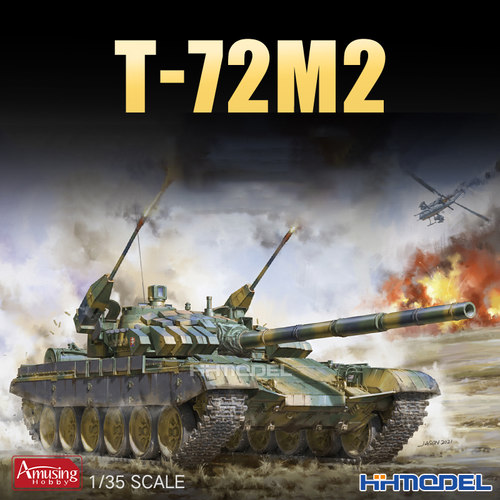 AmusingT72m2主战坦克拼装