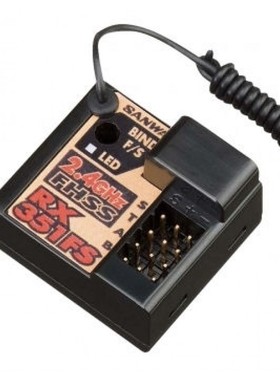 【恒辉】RC遥控设备 SANWA三和 RX351FS 3通道接收 SW-RX351FS