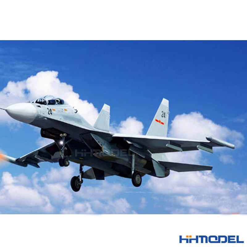 小号手Su-30战斗机拼装模型